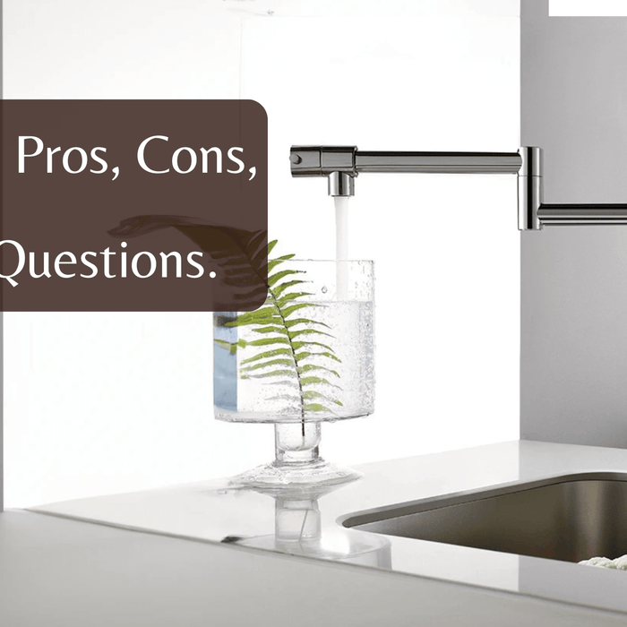 Savera - Pot Filler Faucet Deck Mounted Kitchen Faucet