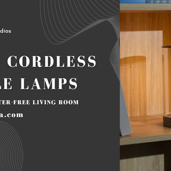 Best Cordless Table Lamps for a Clutter-Free Living Room