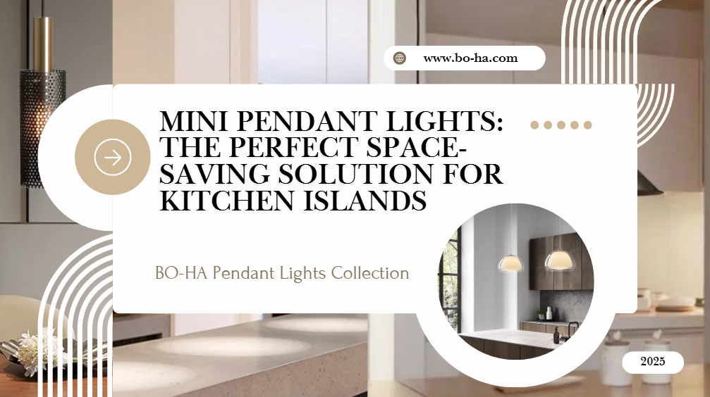 Mini Pendant Lights: The Perfect Space-Saving Solution for Kitchen Islands