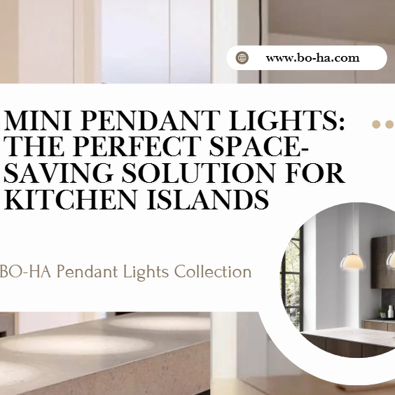 Mini Pendant Lights: The Perfect Space-Saving Solution for Kitchen Islands