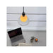 Bauhaus inspired sunset lamp modern minimalist bedroom bedside pendant light retro style sophisticated ambient lighting pendant light image 2
