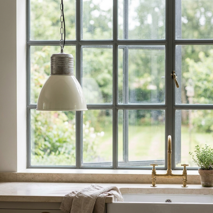 Silje – Industrial Enamel Pendant Light BO-HA