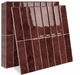 Ebba – Nordic Peel-and-Stick Kitchen Backsplash Tile BO-HA Canyon Brick Red