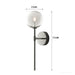 Hillevi - Retro Clear Glass Wall Lamp BO-HA