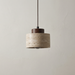 Vidar - Modern Stone Pendant Light Fixture BO-HA Dark Short