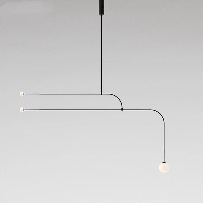 Torborg Minimalist Bedroom Bedside Led Chandelier Light  BO-HA   