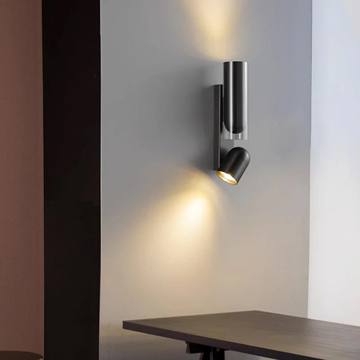 Gro - Bedroom Wall Reading Lamps  BO-HA Gun Black  