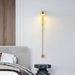 Emelie - Gold Wall Lamp with Dimmer Switch  BO-HA   