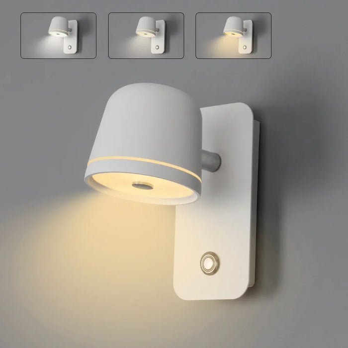 Runar -  LED Dimmable Wall Lamp with Switch  BO-HA   