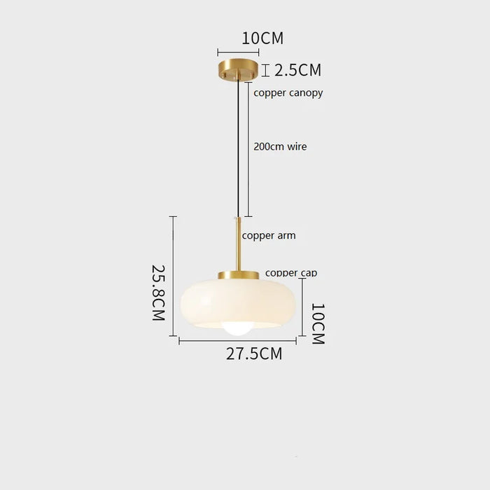 Jonna - Copper Pendant Light Fixtures Bauhaus Lighting  BO-HA   