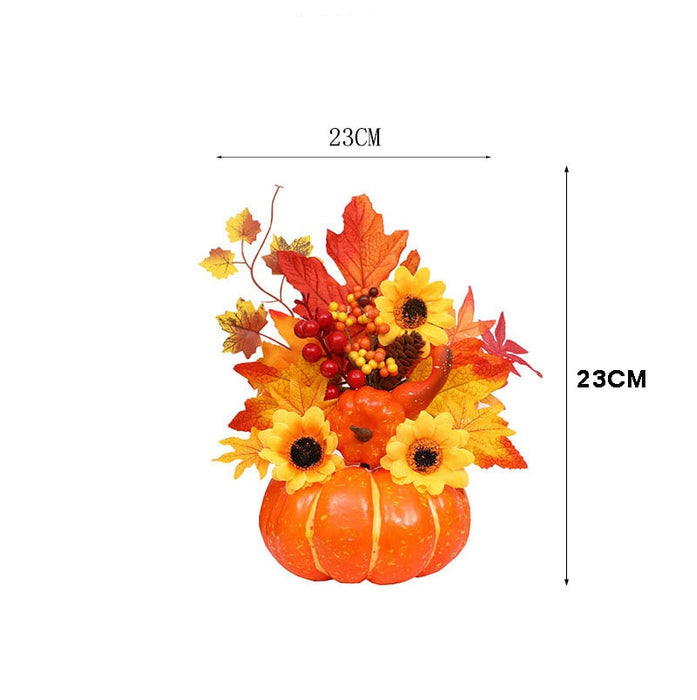 Hakon - Artificial Pumpkin Sunflower Ornament Fall Decor Sale Bedroom Decor Fall Home Decor Fall Decor 2023  BO-HA   