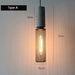 Aslak Loft Cement Pendant Lamp  BO-HA A No Bulb 