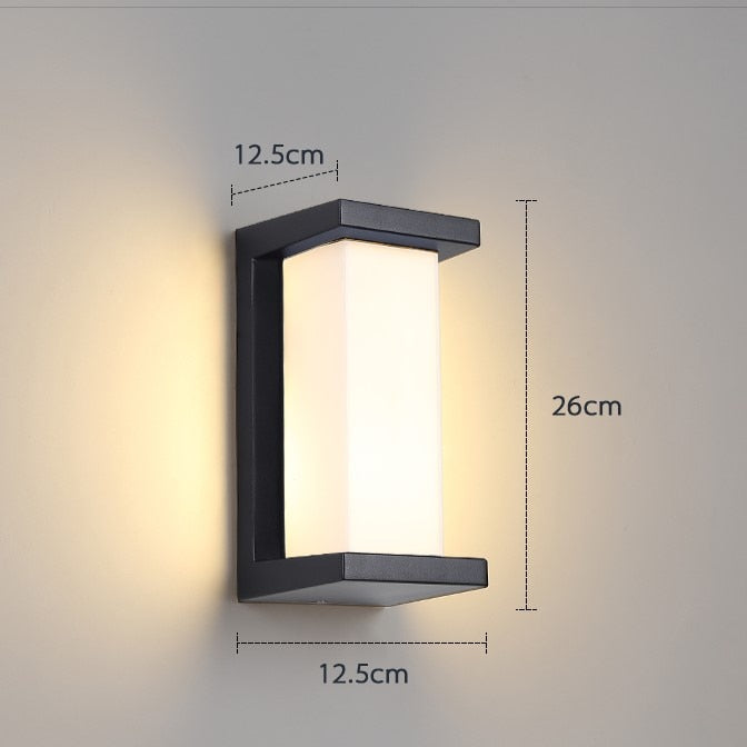 Arvid - Motion Activated Light LED Porch Light Commercial Led Outdoor Lighting BO-HA