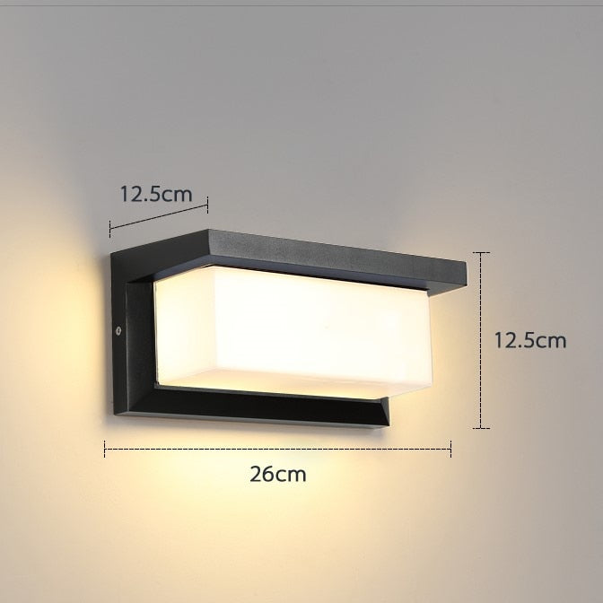 Arvid - Motion Activated Light LED Porch Light Commercial Led Outdoor Lighting BO-HA