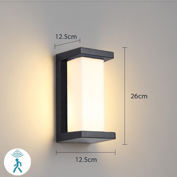 Arvid - Motion Activated Light LED Porch Light Commercial Led Outdoor Lighting BO-HA
