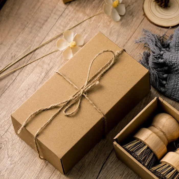 Kabbi - Natural Dish Cleaning Brush Wooden Handle  BO-HA   
