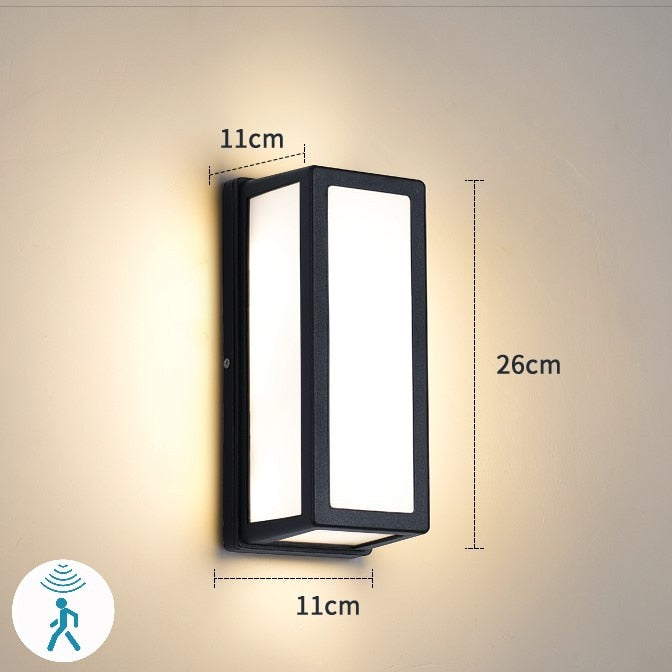 Arvid - Motion Activated Light LED Porch Light Commercial Led Outdoor Lighting BO-HA