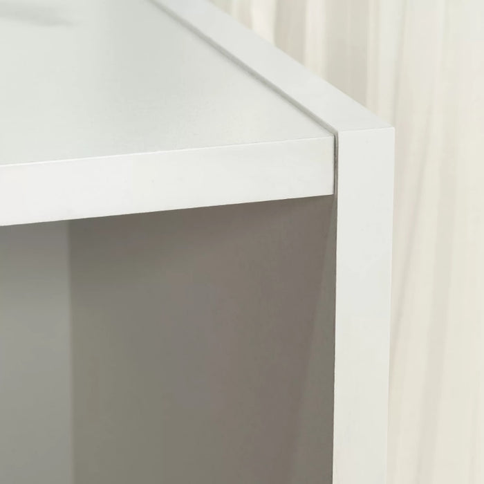 Linde - Wood Shelves Living Room Shelves Display Shelves 3 Shelf Bookcase  BO-HA   