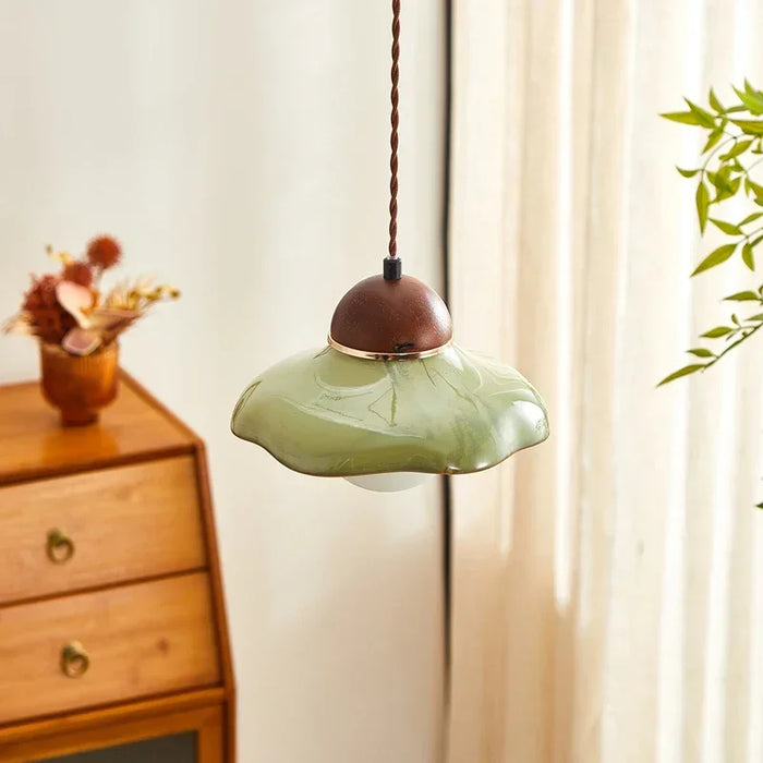 Vanja – Green Ceramic Pendant Light BO-HA
