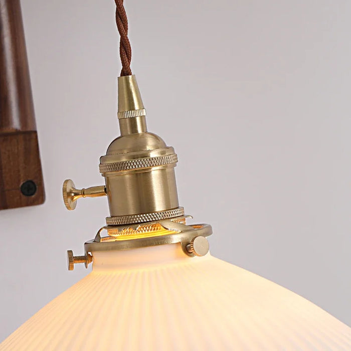 Asne – Adjustable Wood Wall Light BO-HA