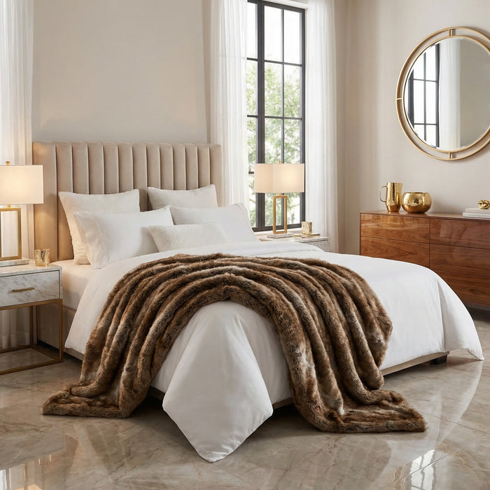Bjarne - Luxury Faux Fur Blanket BO-HA