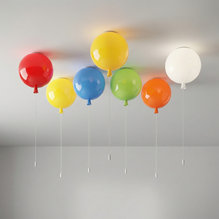 Elo – Bauhaus Colorful Wall / Ceiling Light with Pull Switch