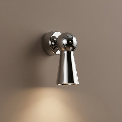Bue – Nordic Chrome Adjustable Wall Lamp Wall Sconces BO-HA