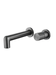 Idun – Nordic Wall-Mounted Single-Handle Bathroom Faucet BO-HA Brushed Grey