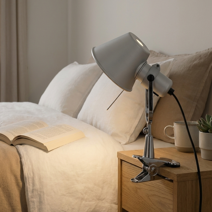 Nils – Nordic Clip-On Reading & Task Lamp BO-HA