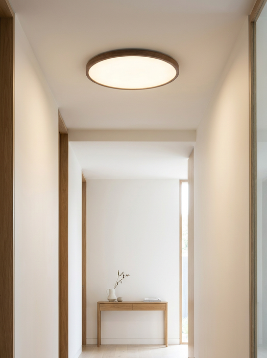 Aske – Nordic Ultra-Thin Wood Ceiling Light BO-HA