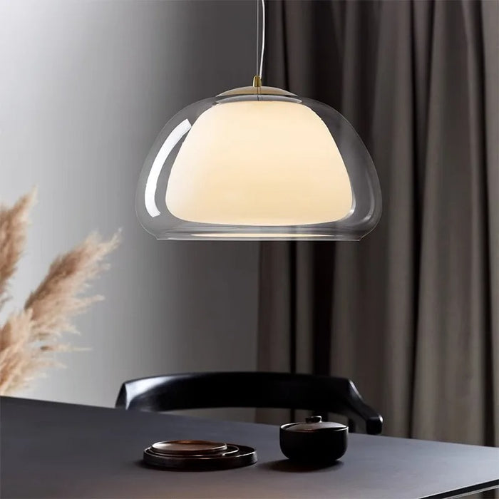 Amba - Jelly Globe Pendant Light Modern Pendant Light Dome Pendant Light  BO-HA Clear 25 cm 