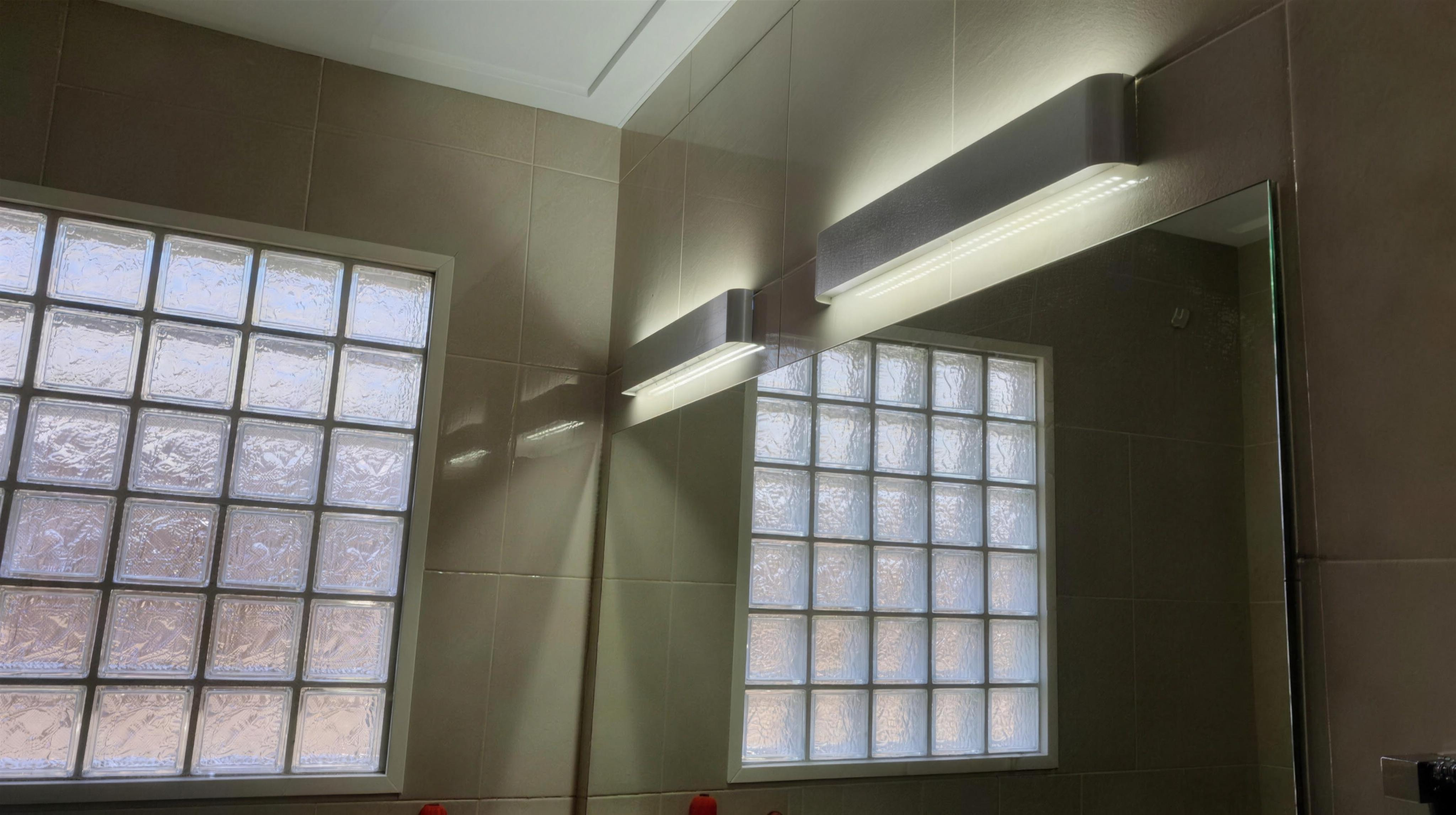Baran - Modern Metal Wall Sconces — customer photo by Morgan D.