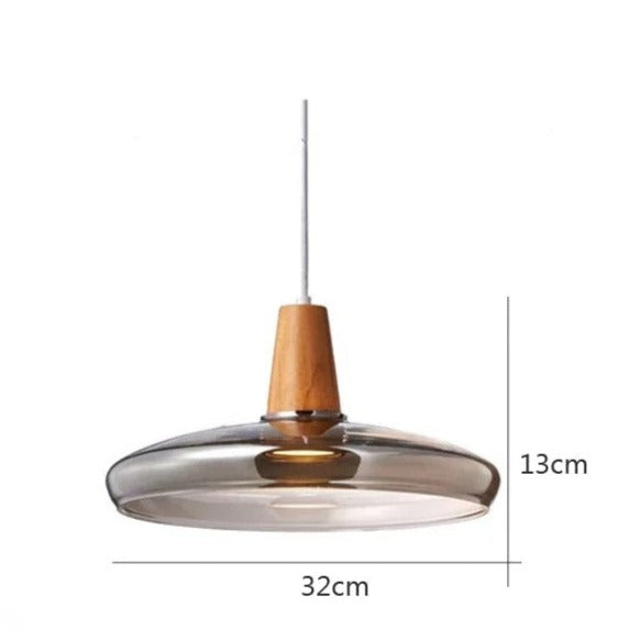 Agnes - Modern Nordic Glass Light Fixtures  BO-HA C Amber 