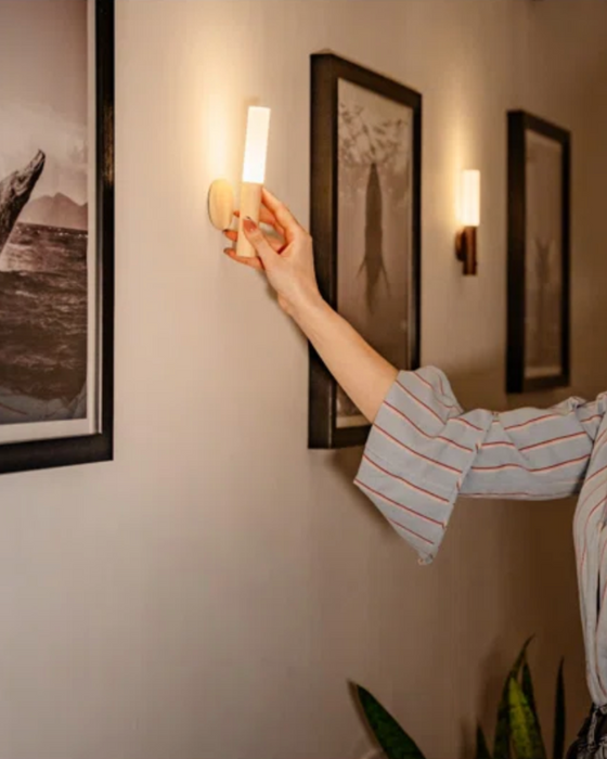 Arne - Rechargeable Wooden Sconce  BO-HA   
