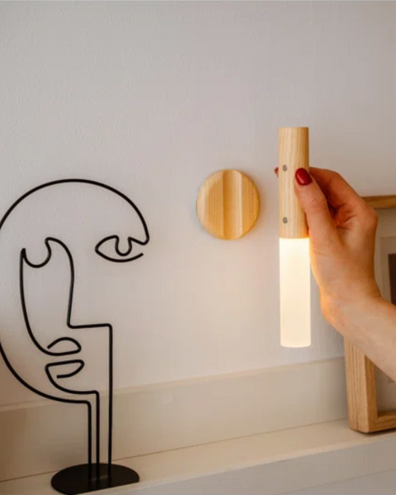 Arne - Rechargeable Wooden Sconce  BO-HA   