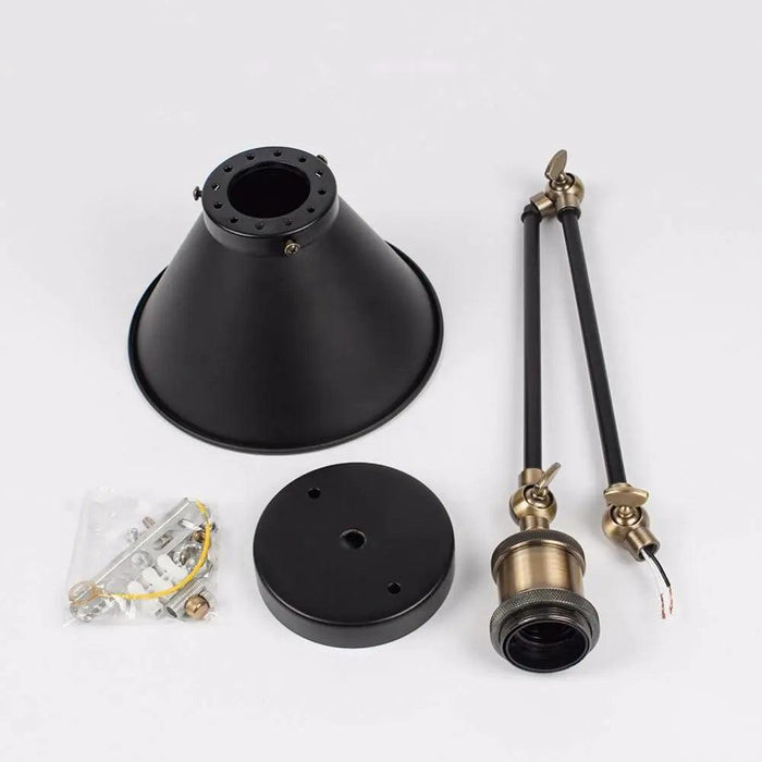 Alaine - Industrial Plug In Wall Sconce  BO-HA   
