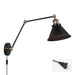 Alaine - Industrial Plug In Wall Sconce  BO-HA US Plug  