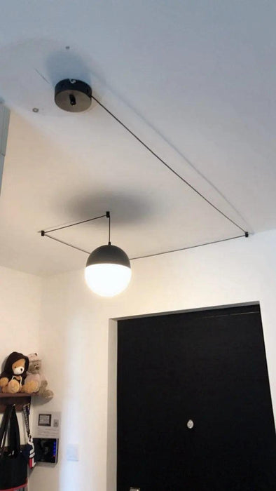 Alise - Nordic Plug-In DIY Glass Hanging Lights For Bedroom  BO-HA   