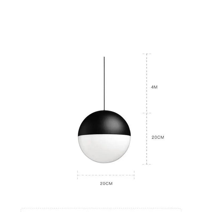 Alise - Nordic Plug-In DIY Glass Hanging Lights For Bedroom  BO-HA   