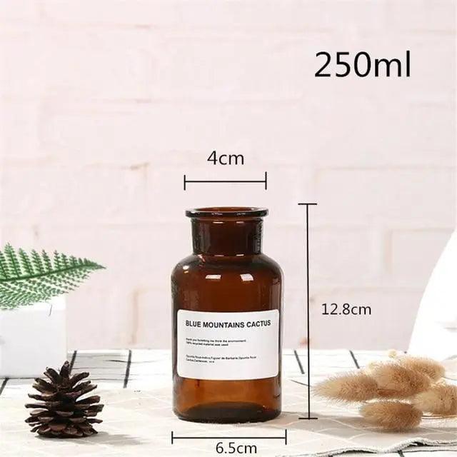 Atalie - Glass Bottle Vase  BO-HA 250ml Width Mouth B  