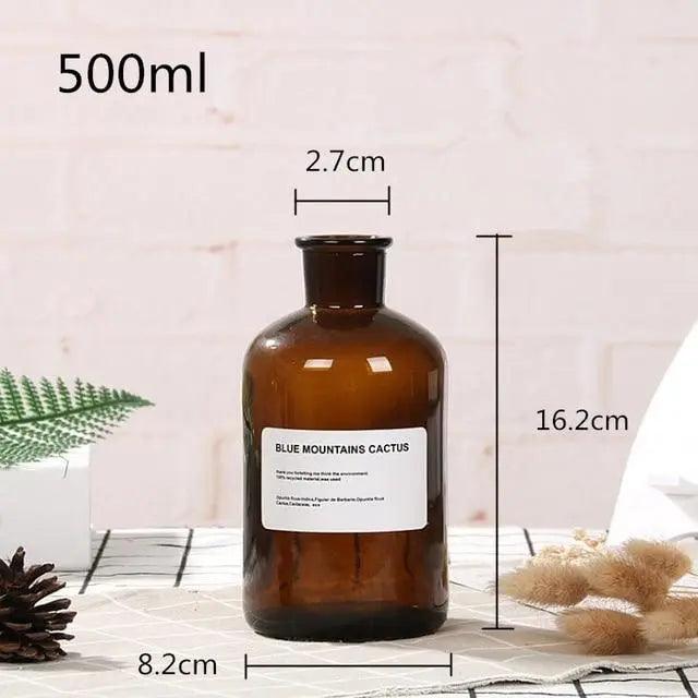 Atalie - Glass Bottle Vase  BO-HA 500ml Small Mouth B  