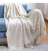 Baril - Monarch Knit Blanket  BO-HA Beige  