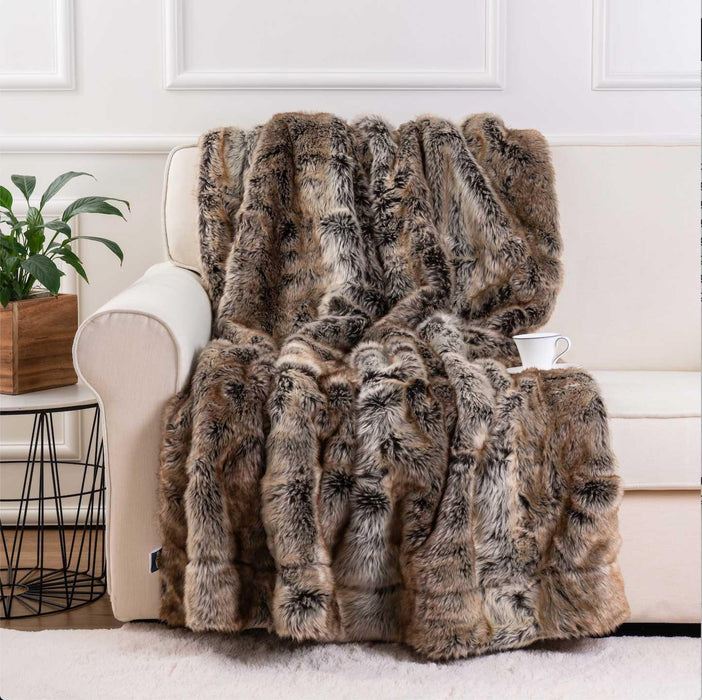 Bjarne - Luxury Faux Fur Blanket  BO-HA   