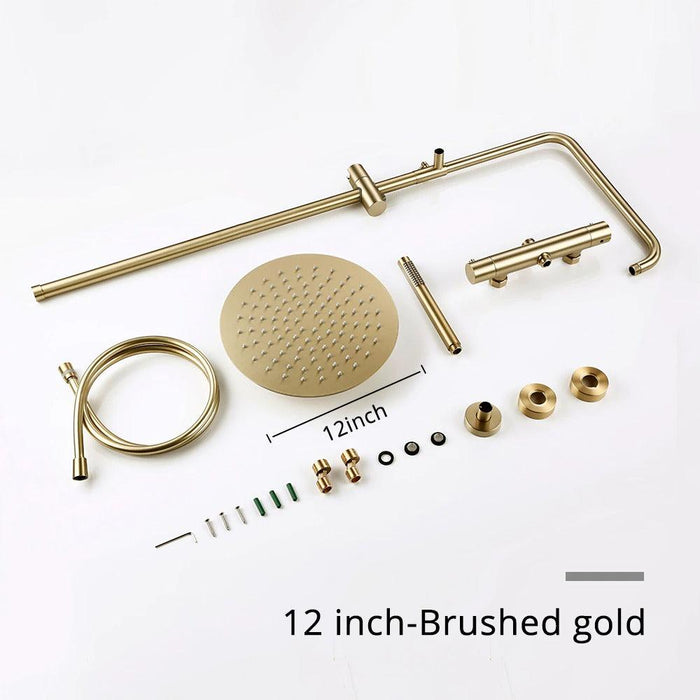 Saija - Rainfall Shower Set  BO-HA 12 Inches Shower Head  