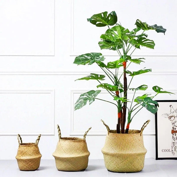 Edith - Foldable Woven Bamboo Basket  BO-HA   