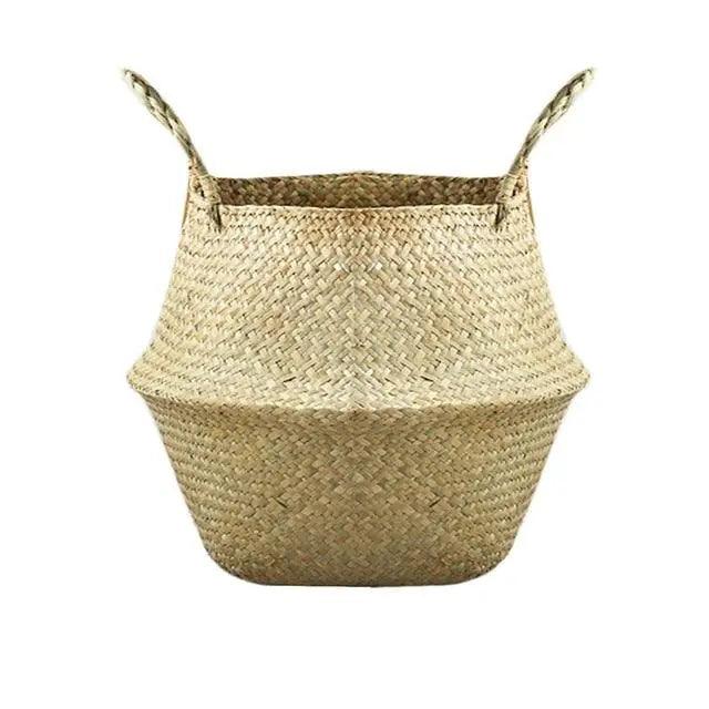 Edith - Foldable Woven Bamboo Basket  BO-HA Dark Khaki S 