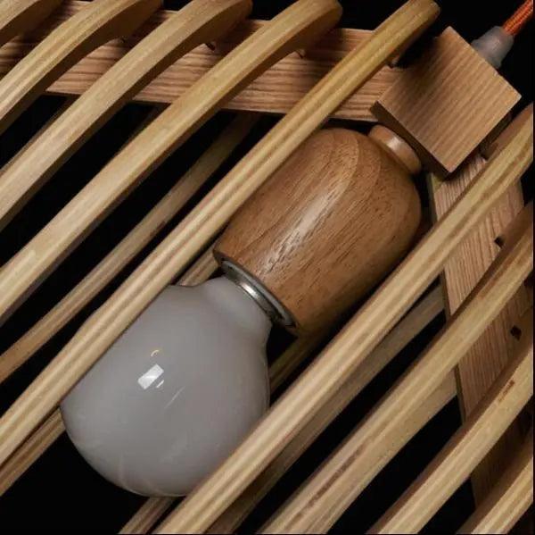 Elsa - Modern Wood Hanging Lights For Bedroom  BO-HA   