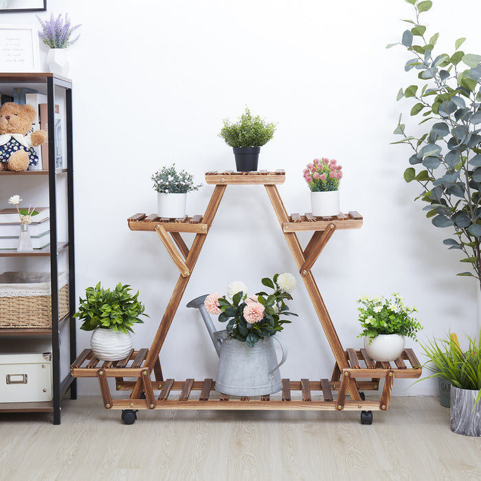 Madicken - Tiered Plant Stand Plant Shelf Indoor & Outdoor Plant Shelf Flower Stand  BO-HA   