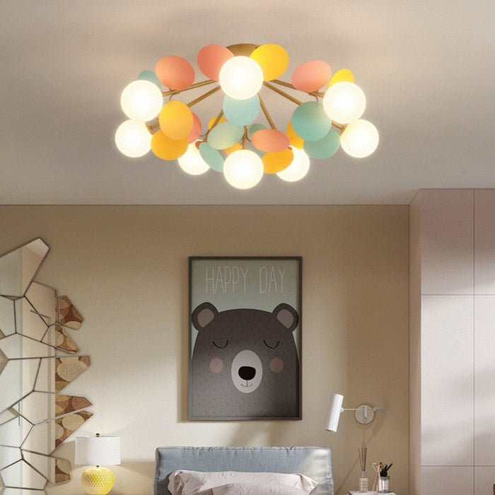 Jorma - Modern Nursery Ceiling Light For Childrens Lighting  BO-HA   