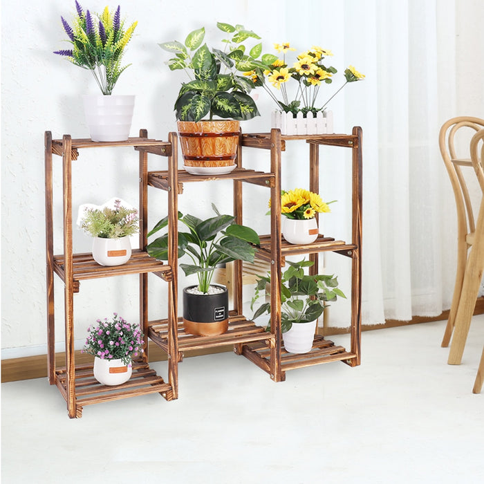Ingri - Tiered Plant Stand Plant Shelf Indoor & Outdoor Plant Shelf Flower Stand  BO-HA   